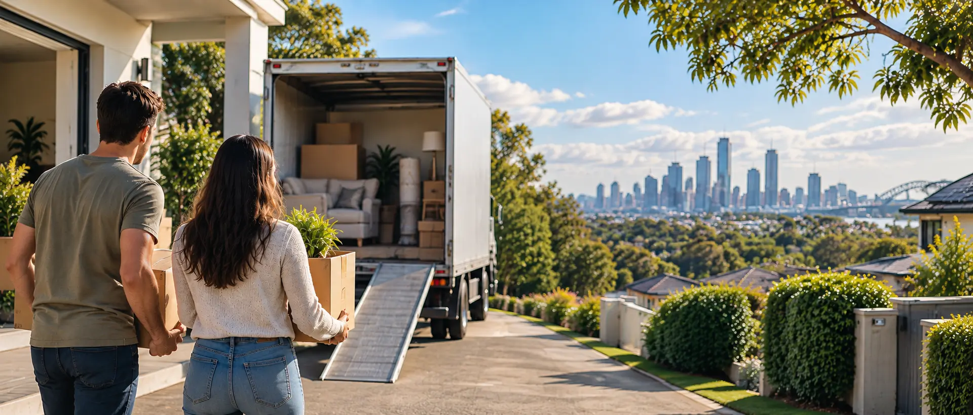 Australian customer preparing for a home move